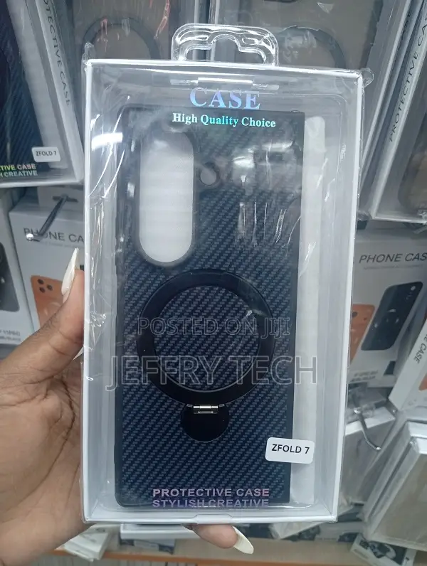Real Carbon Fiber Magnetic Case Samsung Galaxy Z Fold7