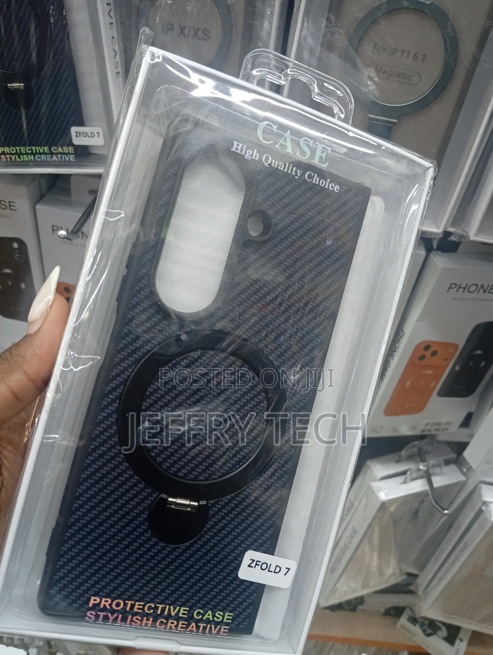 Real Carbon Fiber Magnetic Case Samsung Galaxy Z Fold7