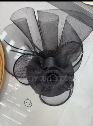 Black Stylish Ladies Head Fascinators