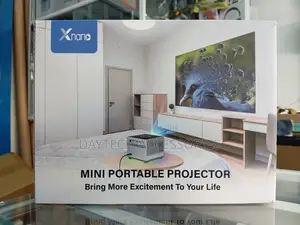 This Is an Xnano X3 Smart Mini Portable Projector.