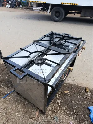 Commercial Closed Two Burner Gas Jikos Main