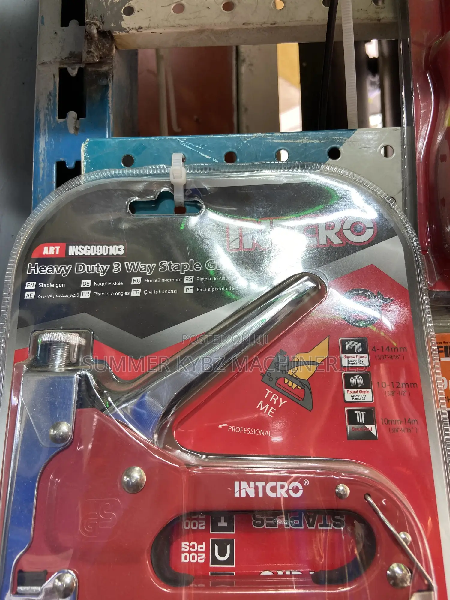 Heavy Duty 3 Way Staple Gun