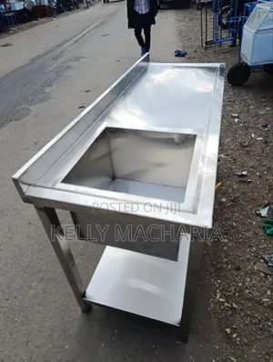 Single Stainless Steel Sink With Large Working Space