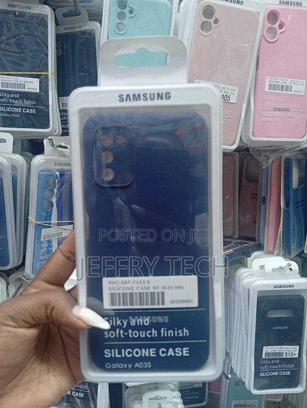 Coverskart Liquid Silicone Back Cover for Samsung Galaxy A03s