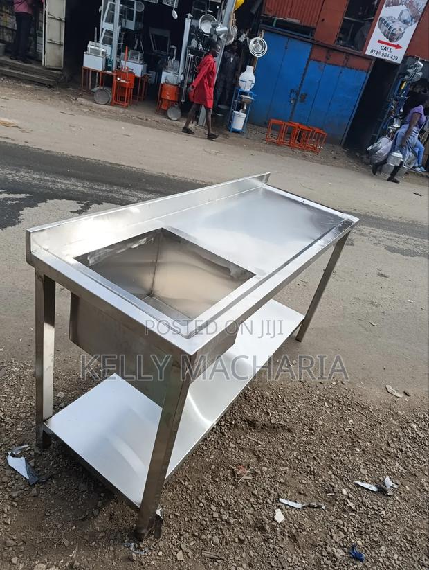 Single Stainless Steel Sink With Large Working Space - thumbnail 7