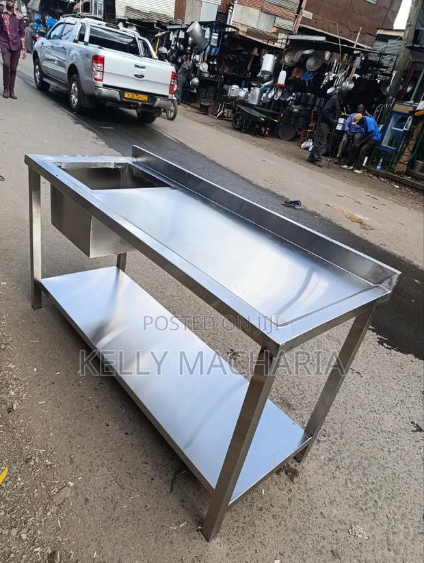Single Stainless Steel Sink With Large Working Space - thumbnail 9