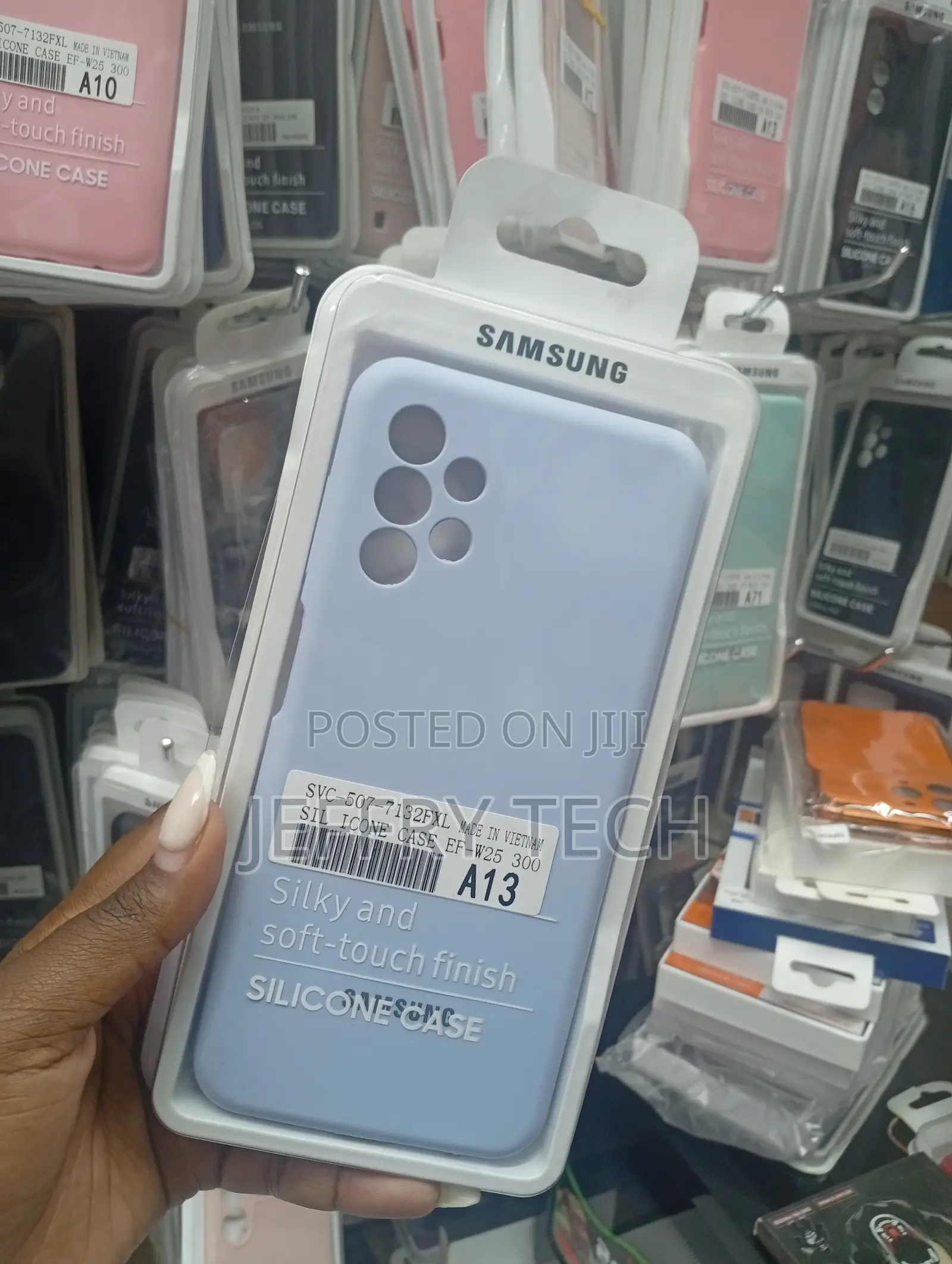 Ohligia Samsung Galaxy A13 4g Liquid Silicone Mobile Cover