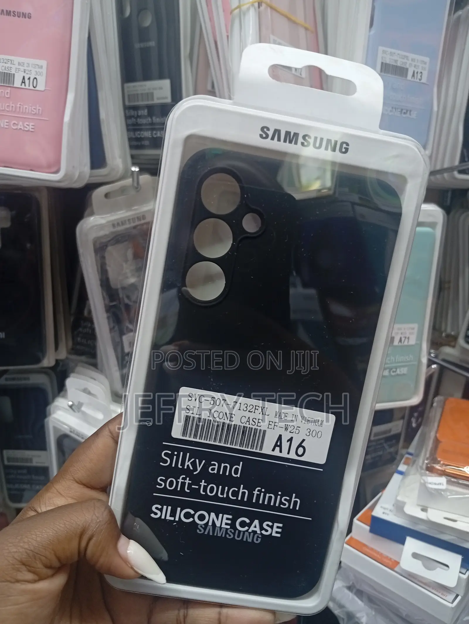 For Samsung Galaxy A16 Heavy Strong Liquid Silicone Soft Gel