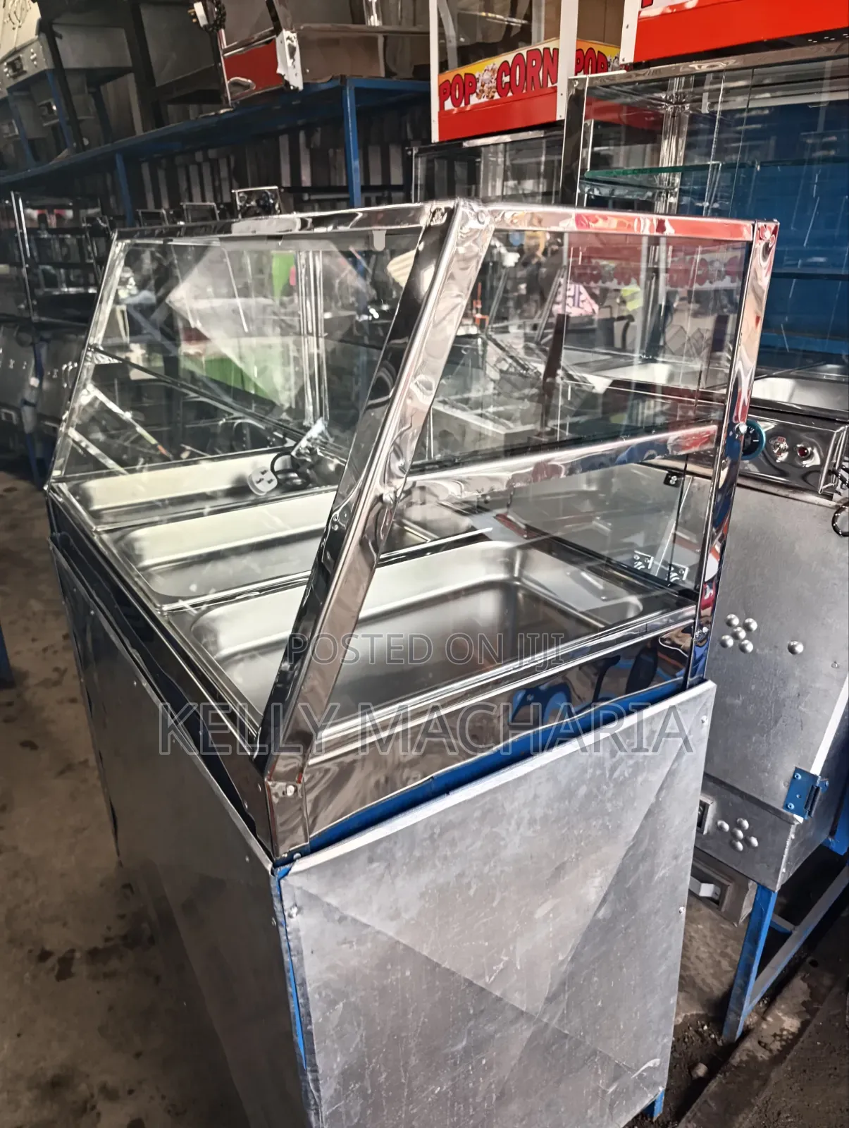 Commercial Sizes Food Warmers and Display With Stand