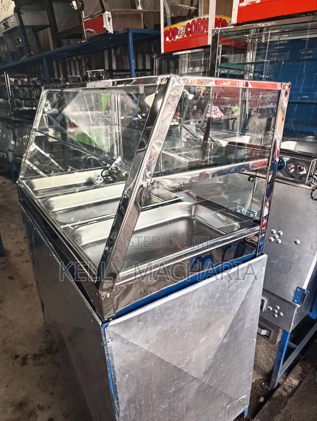 Commercial Sizes Food Warmers and Display With Stand