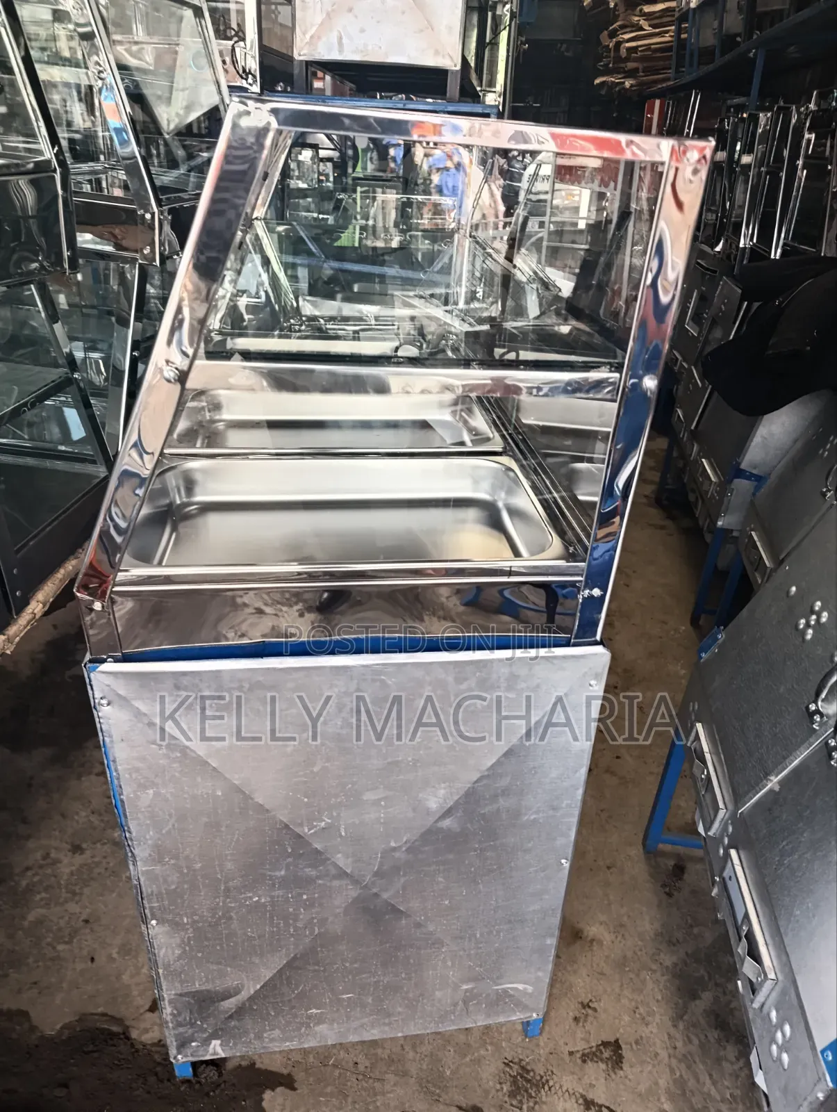 Commercial Sizes Food Warmers and Display With Stand