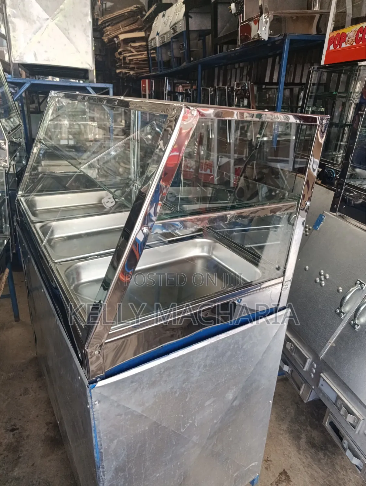 Commercial Sizes Food Warmers and Display With Stand