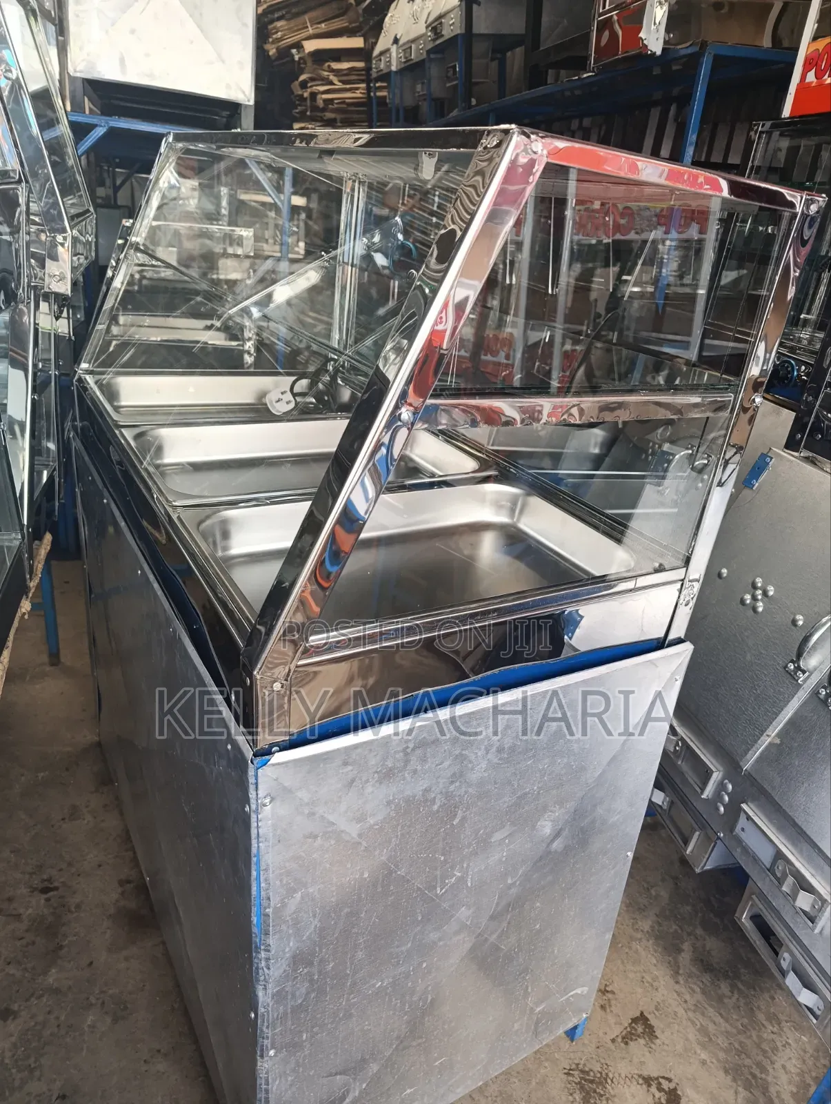 Commercial Sizes Food Warmers and Display With Stand