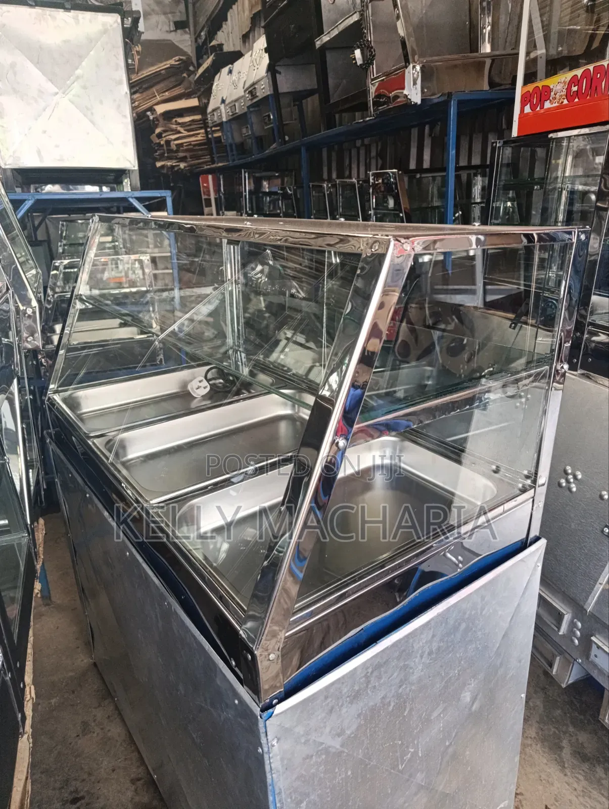 Commercial Sizes Food Warmers and Display With Stand