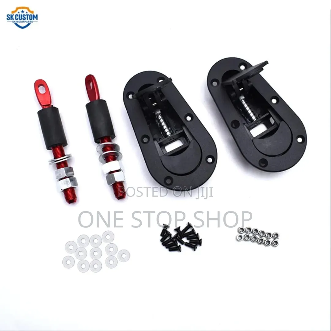 Universal Flush Mount Bonnet Pin Locking Kit