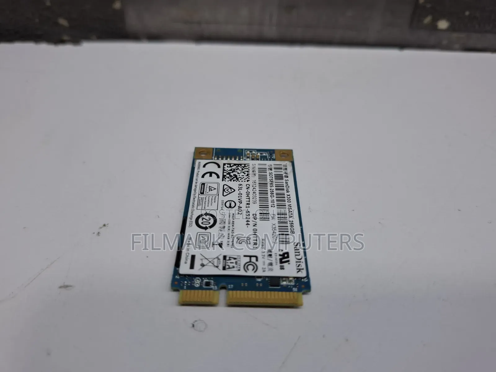 Sandisk X300 256gb 1.8" Msata SSD Sd7sf6s-256g-1012