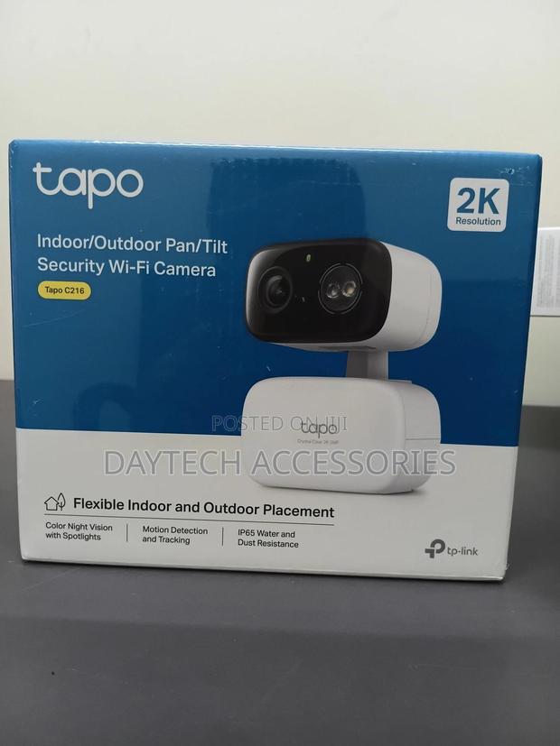 Tp-Link Tapo C216 Indoor/Outdoor Pan/Tilt Security Wi-Fi Camera. - main view