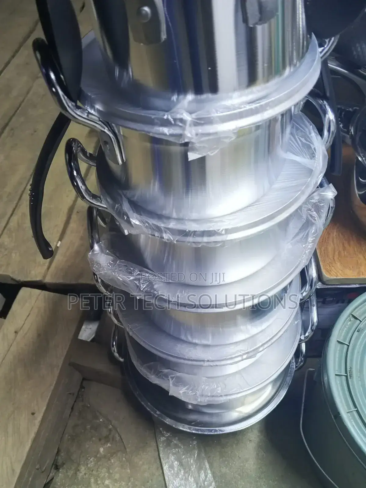 Original Tornado (Tc) Cookware Set Sufuria With Free, 2 PCS Plastic