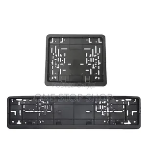 Plastic Black Licence Number Plates Frames Holders