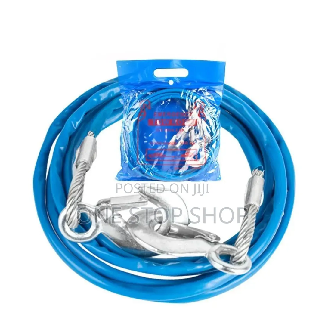Car Recovery Breakdown Steel Emergency 5ton Tow Rope