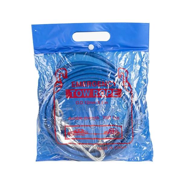 5t Stainless Tow Rope With Forged Hooks on Both Sides