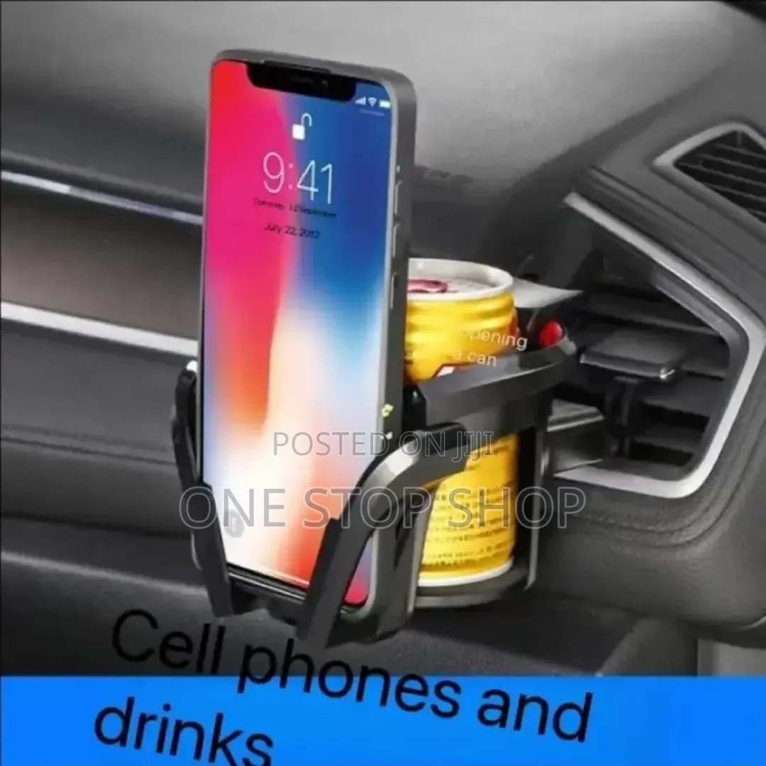 Brand New Vent Attachment Phone _Cup Holder ,