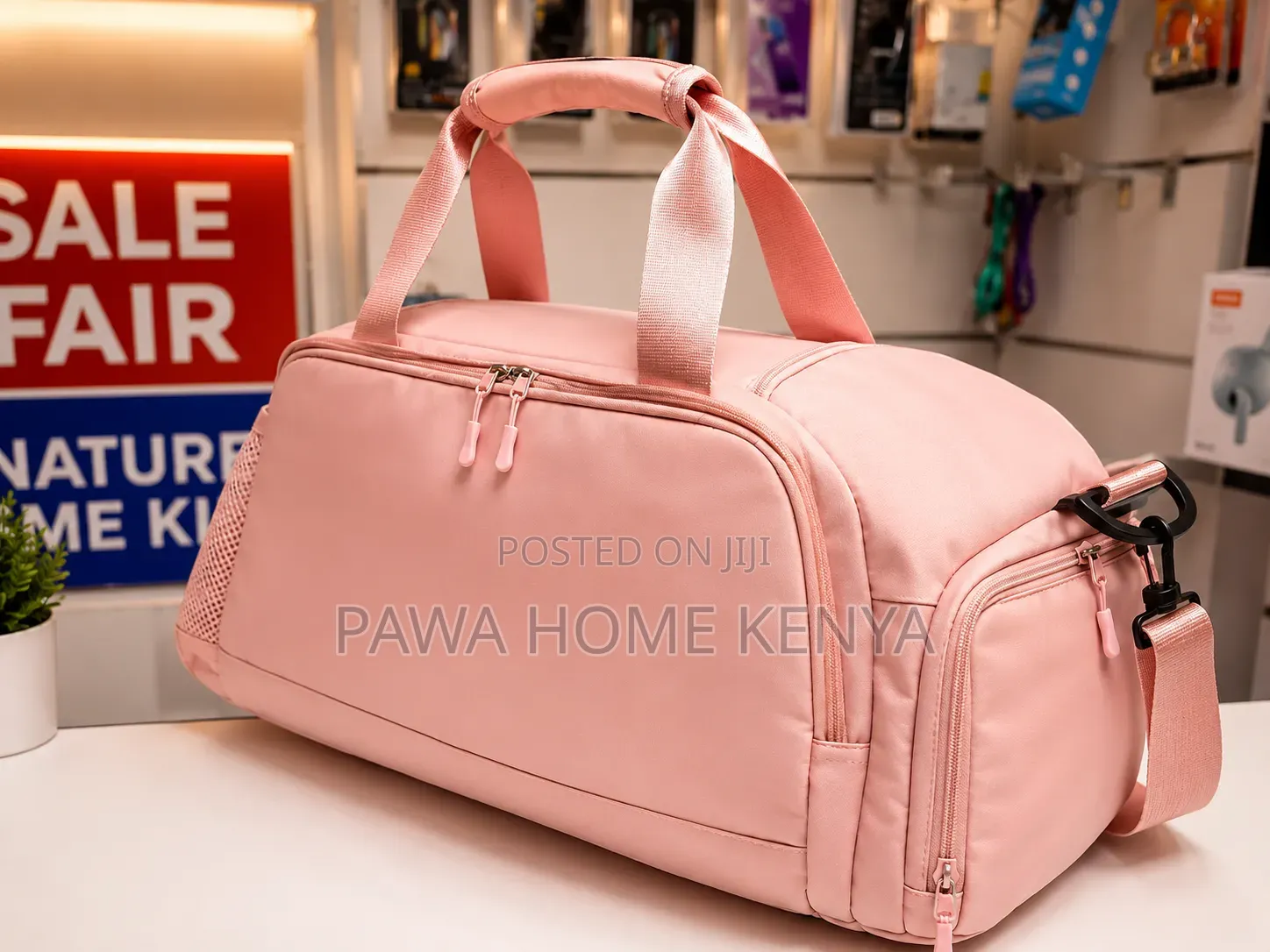Gym Bag With Shoe Compartment