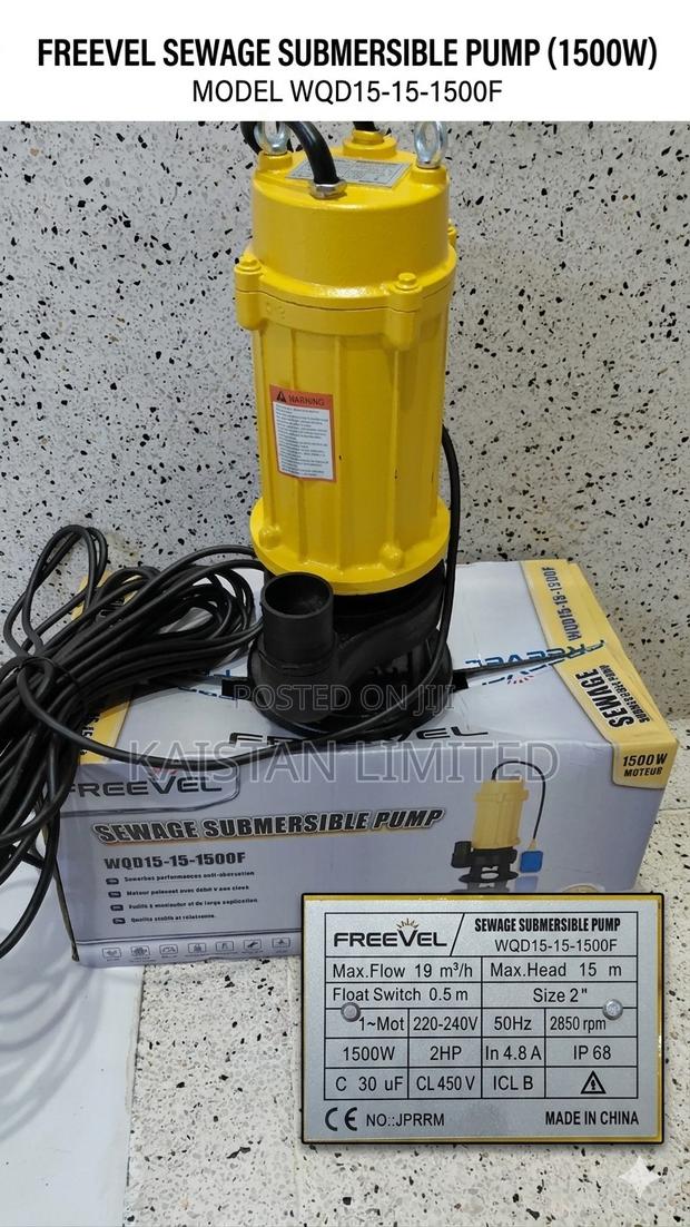Freevel 2hp Sewage Submersible Pump 100 Copper