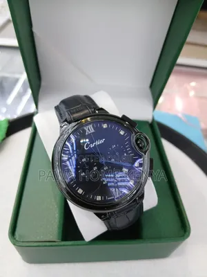 Cartier Leather Strap Watch
