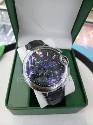 Cartier Leather Strap Watch