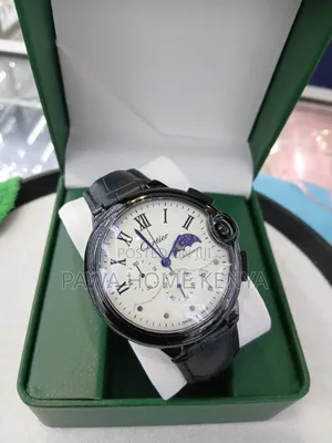 Cartier Leather Strap Watch