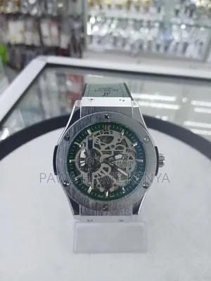 Hublot Leather Automatic Watch