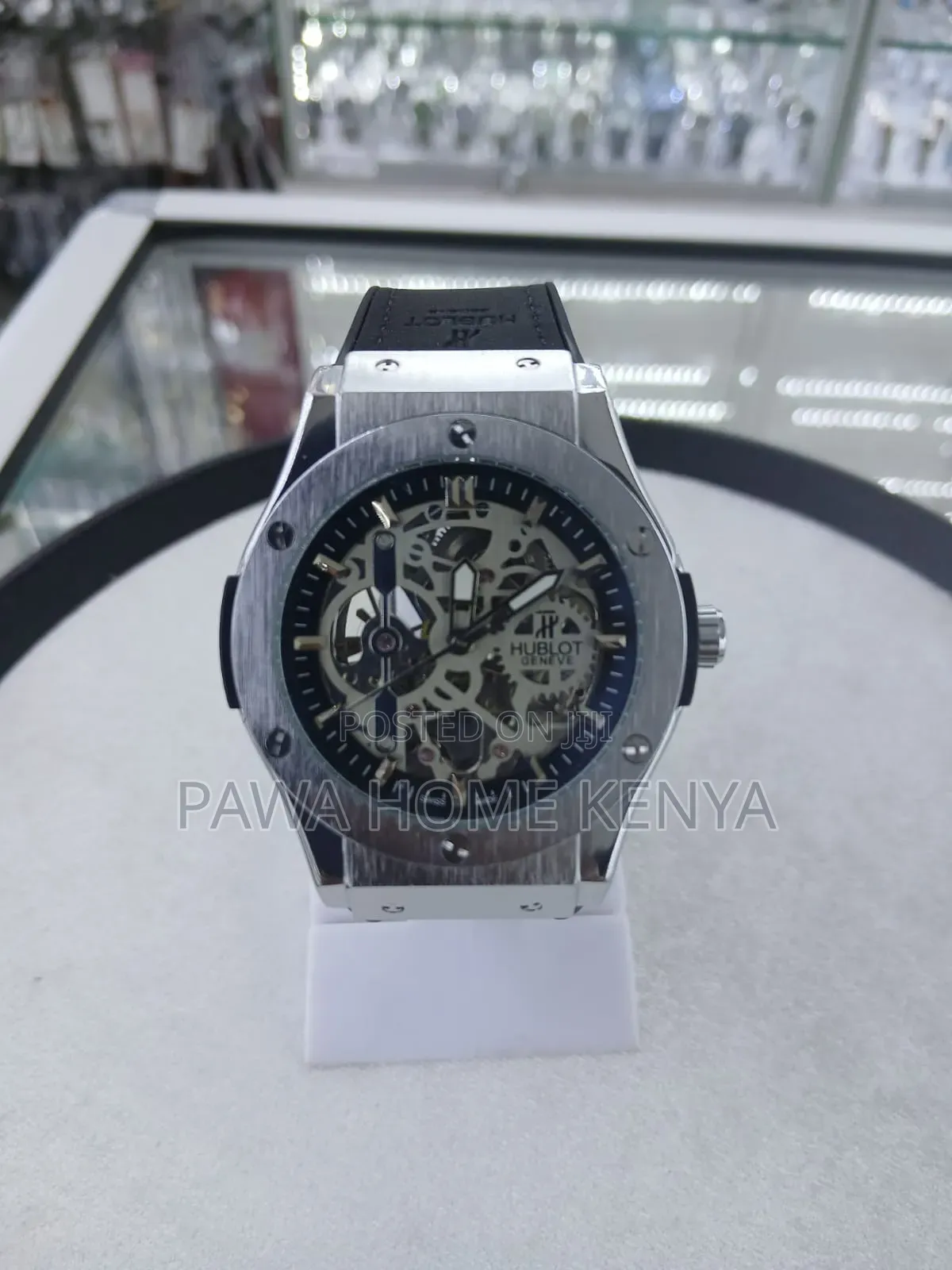 Hublot Leather Automatic Watch