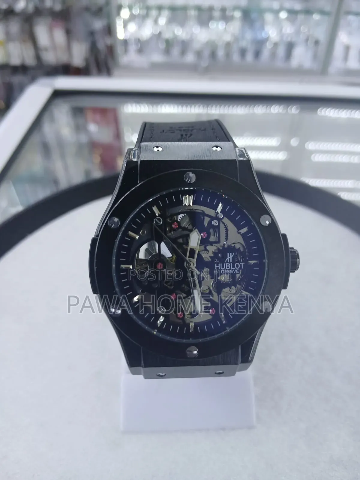 Hublot Leather Automatic Watch