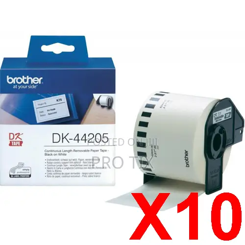 Brother Dk-44205 62mm Removable Label Tape Roll