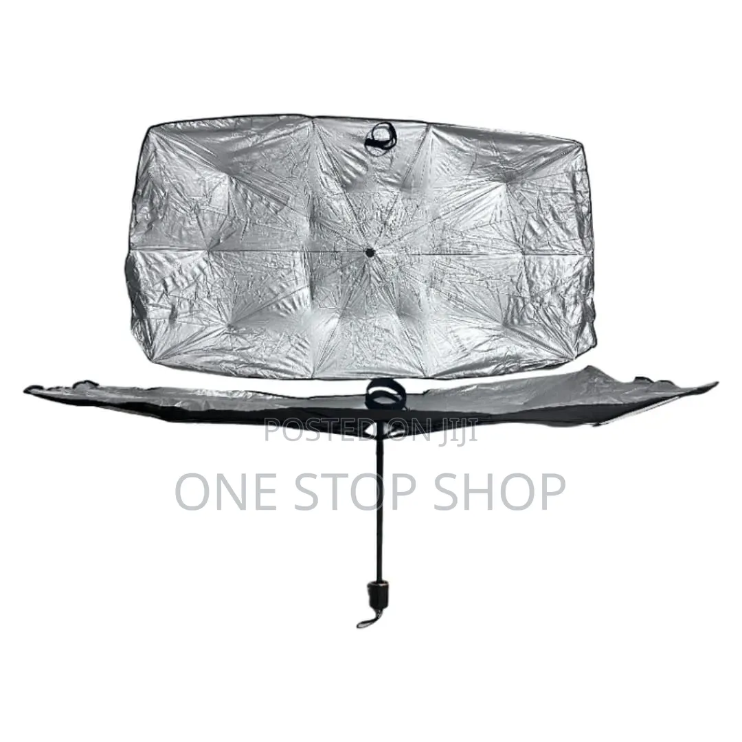 Foldable Windscreen Sunshade Umbrella Block Heat Uv Rays