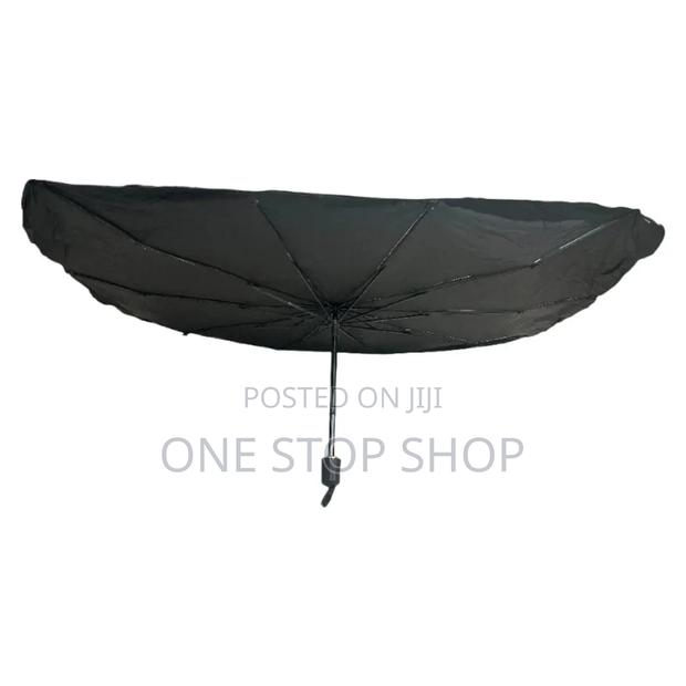 Umbrella Design Windshield Sunshade Keeps Dashboard Protected - thumbnail 2