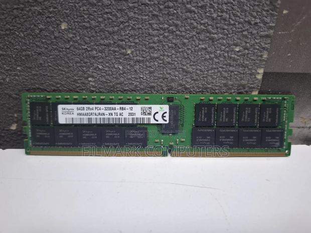 Sk Hynix 64gb Ddr4-3200 Ecc Rdimm Pc4-3200aa 2rx4 Server Memory