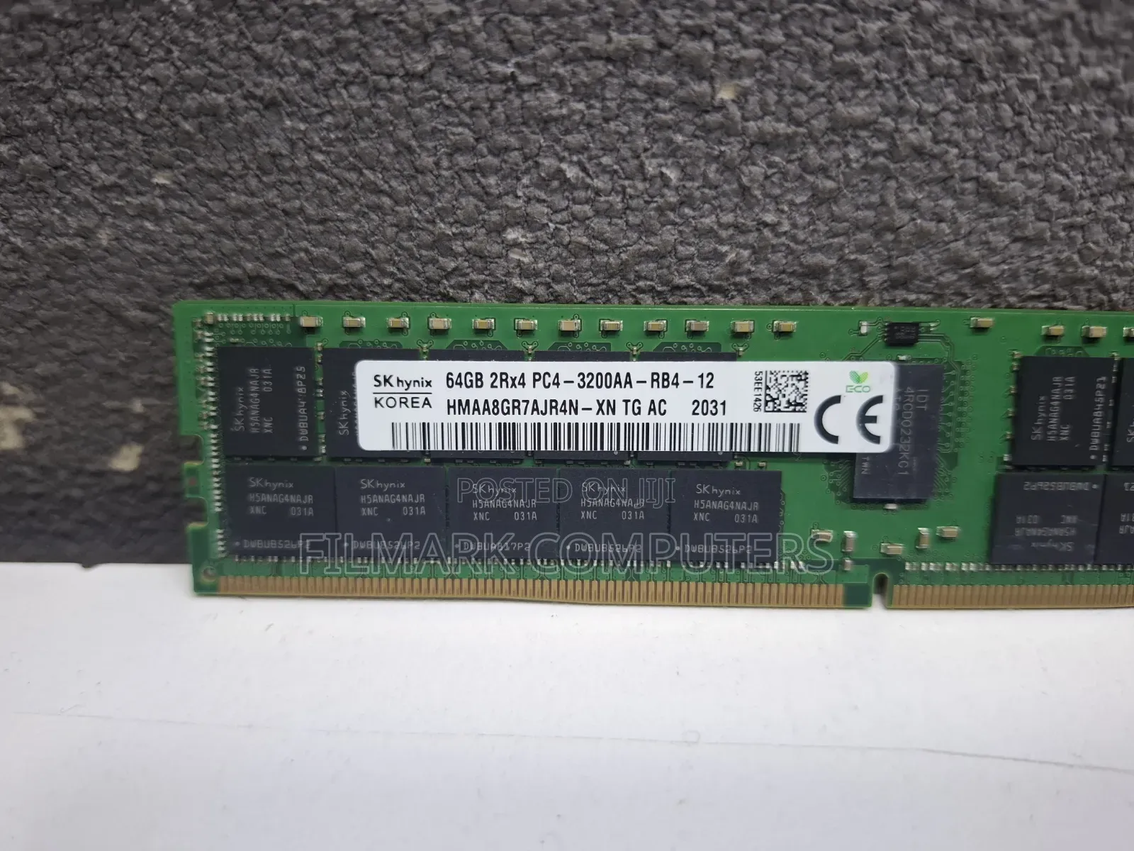 Sk Hynix 64gb Ddr4-3200 Ecc Rdimm Pc4-3200aa 2rx4 Server Memory