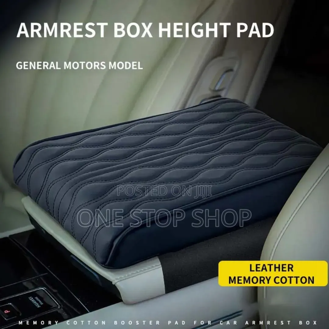 Black Armrest Heightening Pad