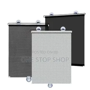 Suction Cup Mount Windows Uv Rays Retractable Roller Blinds