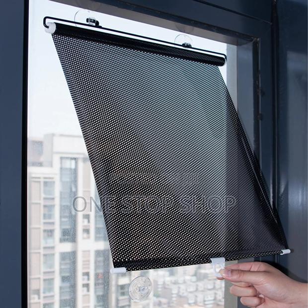 Suction Cup Mount Windows Uv Rays Retractable Roller Blinds - main view