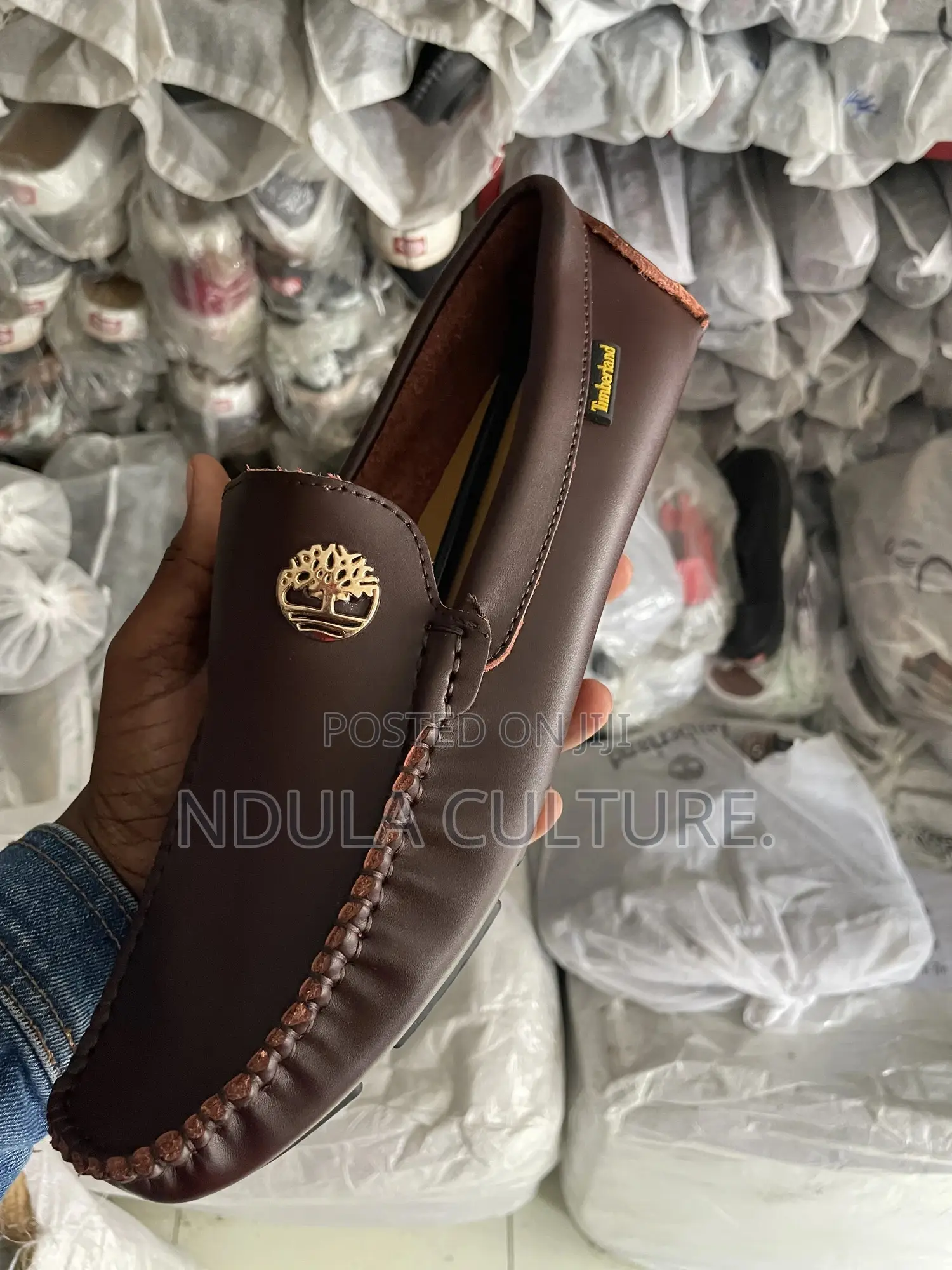 Timber//Clarks Style Leather Loafers