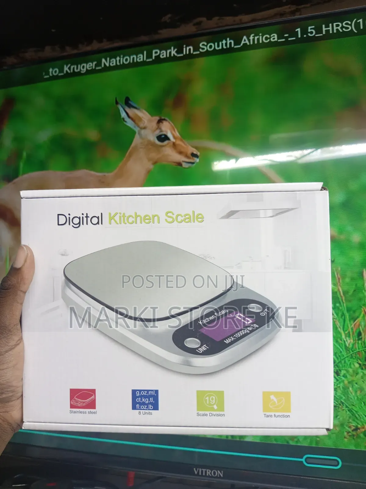 Digital Kitchen Scale Max 10 Kg/10000g
