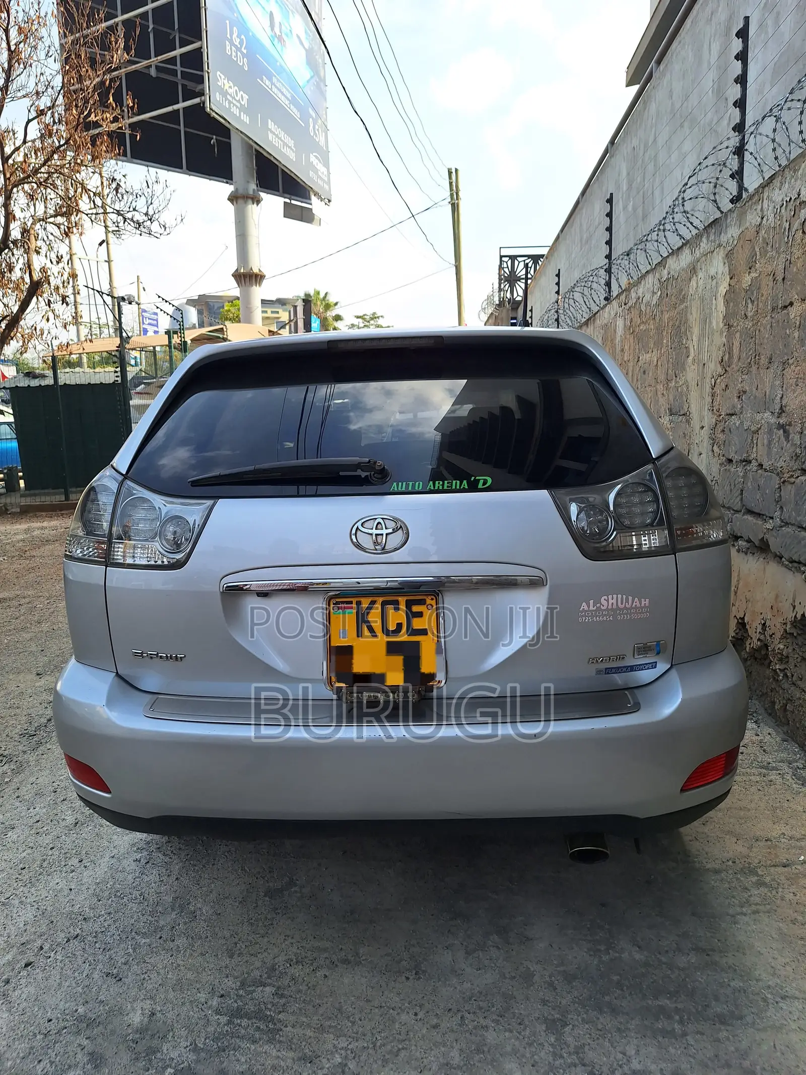 Toyota Harrier 2008 Silver