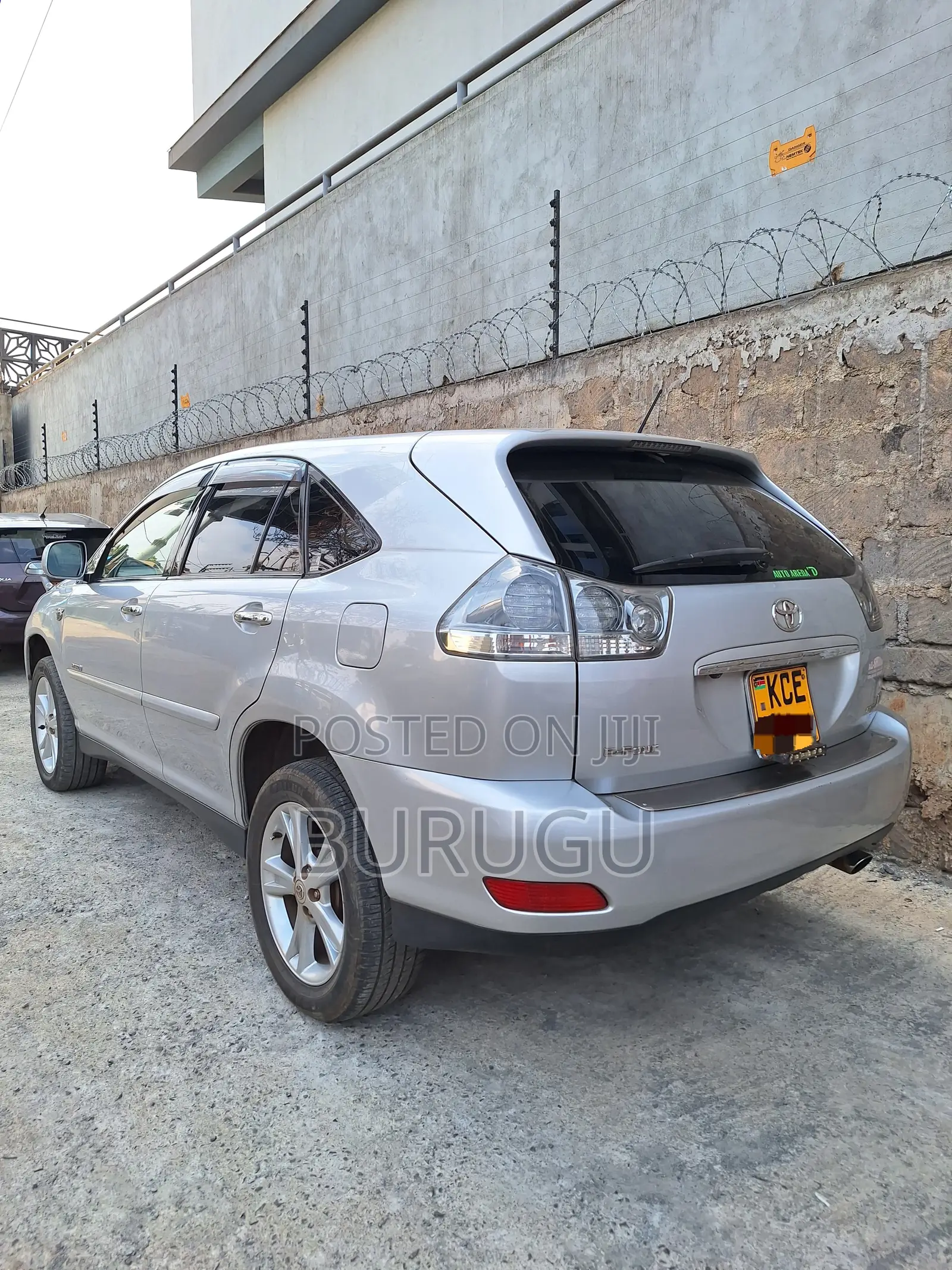 Toyota Harrier 2008 Silver