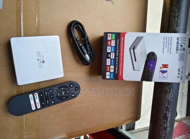 Ultra Hd Smart Tv Box ,High Speed Performance 6ram 64gb Storage