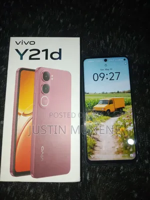 New Vivo Y21d 128 GB Silver