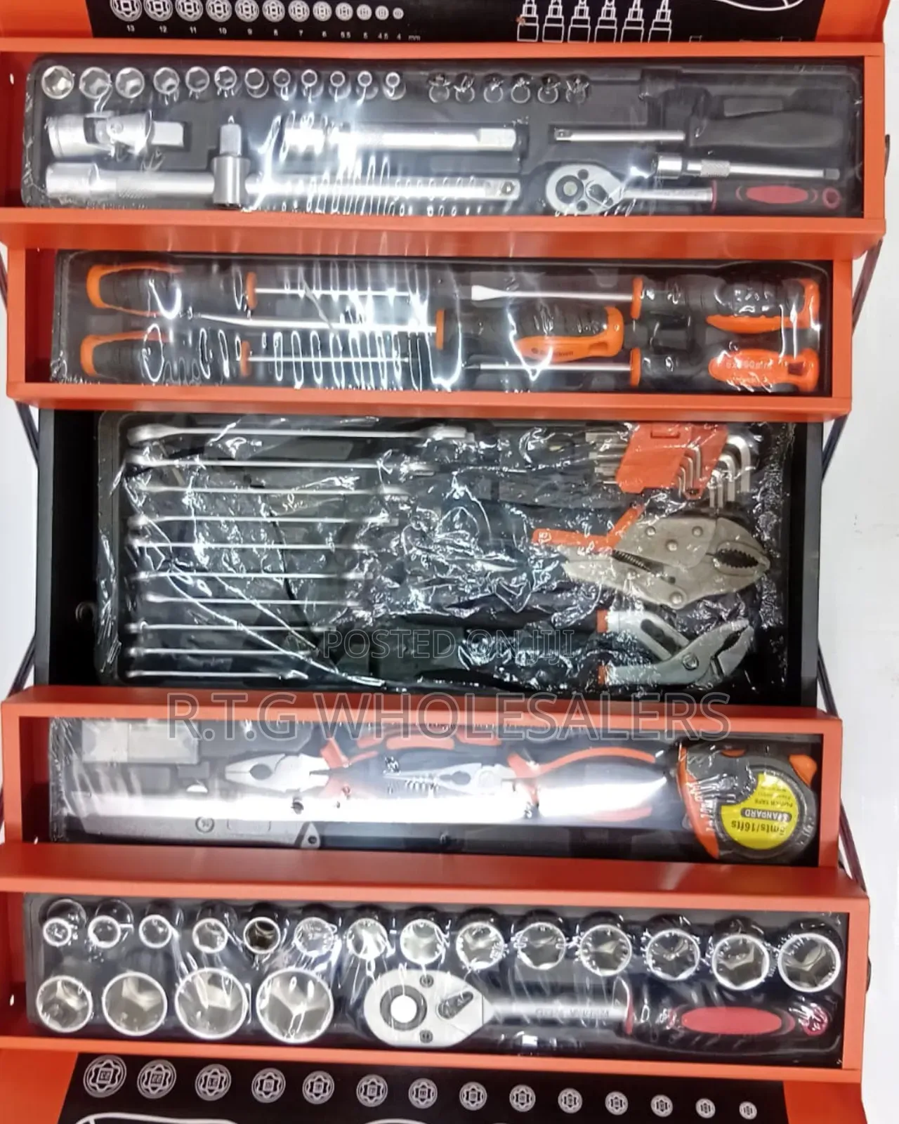 Complete 85pcs Mechanics Tool Kit With Carry Case