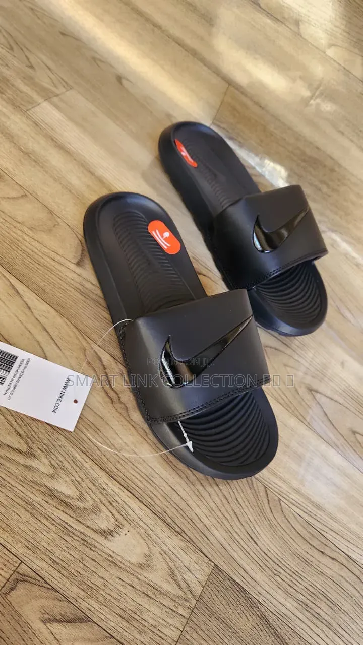 New Rubber Sole Nike Slides 